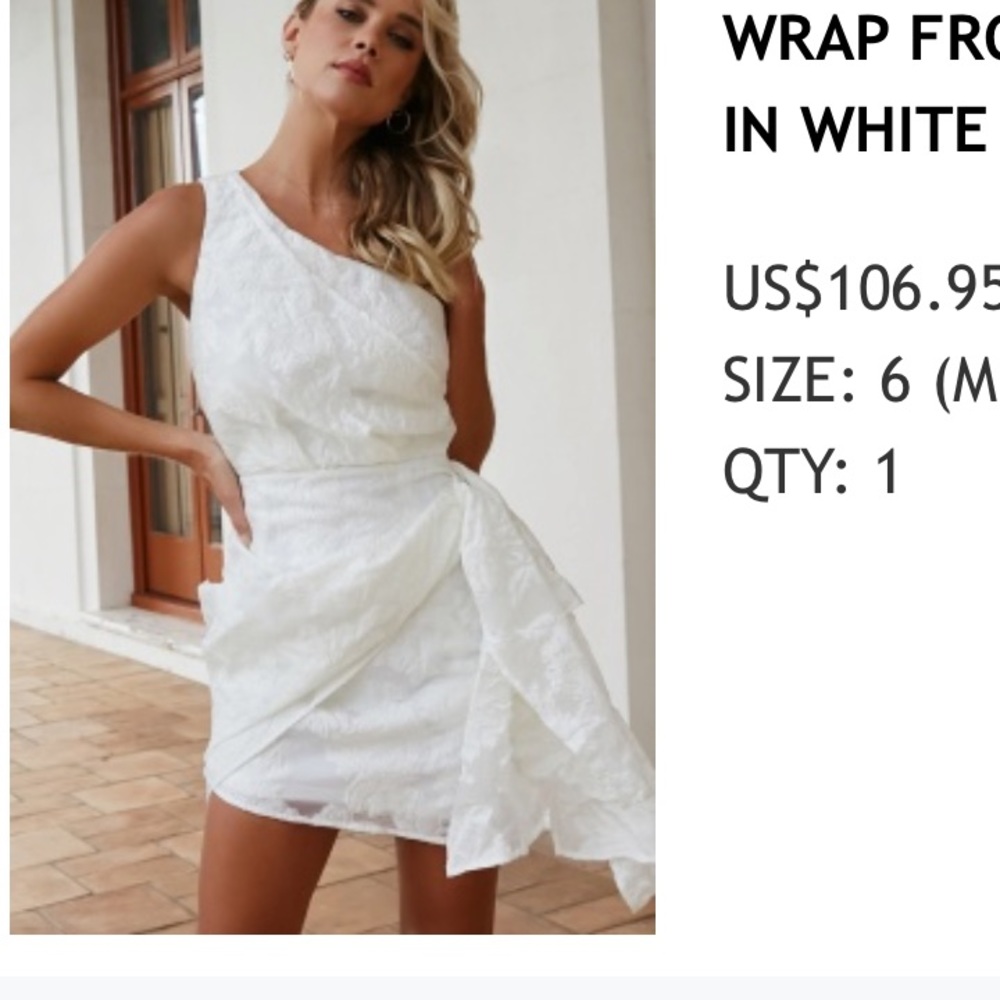 White dress